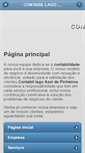 Mobile Screenshot of contabillagoazul.com.br